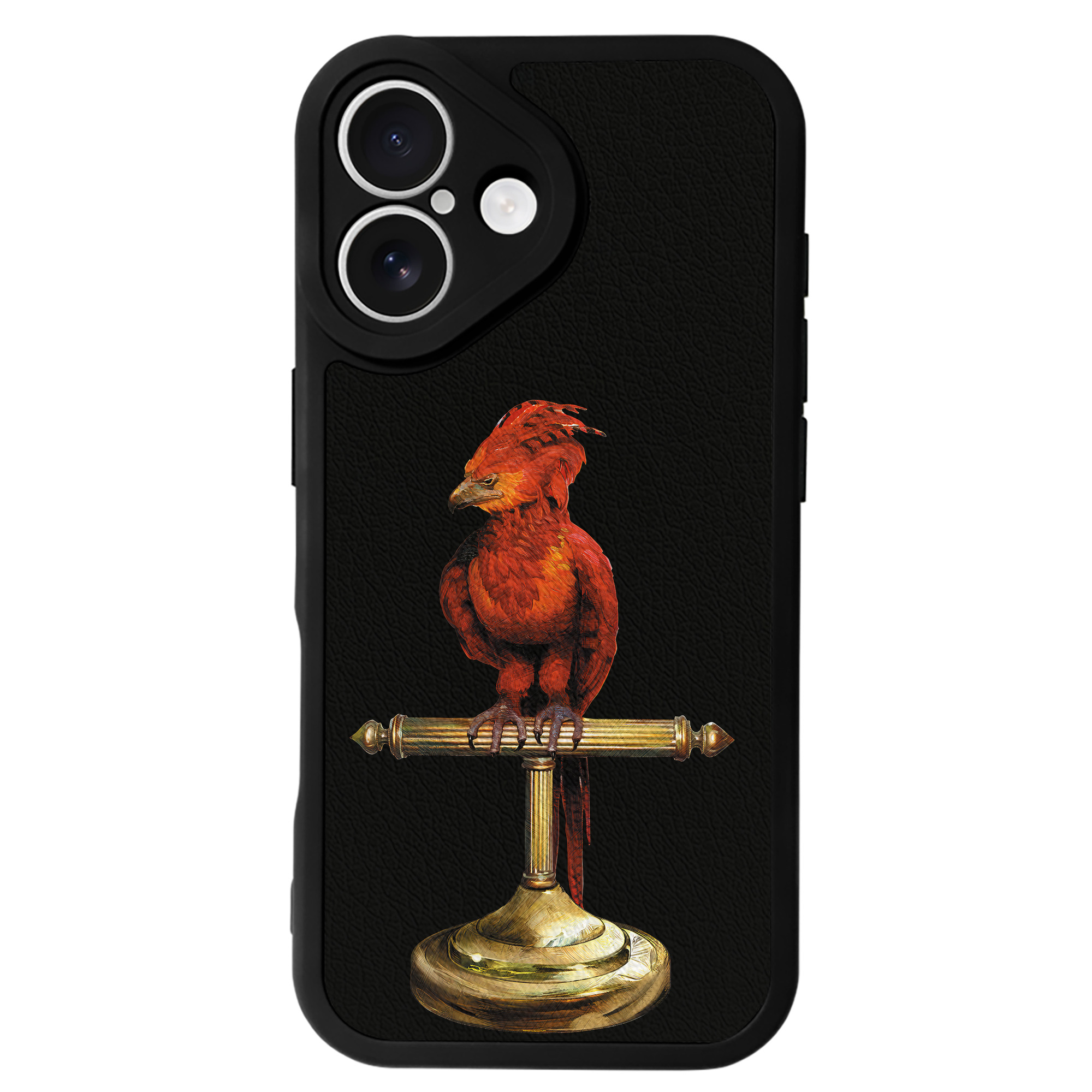 （画像用） Harry Potter ハリー・ポッターシリーズ 【iPhone 16シリーズ対応】シリコンスマホケース（レザー調） 材質：シリコン